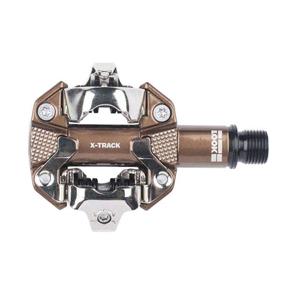 Look, X-Track Gravel Limited Edition, Pedals, Body: Aluminum, Spindle: Cr-Mo, 9/16'', Bronze, Pair