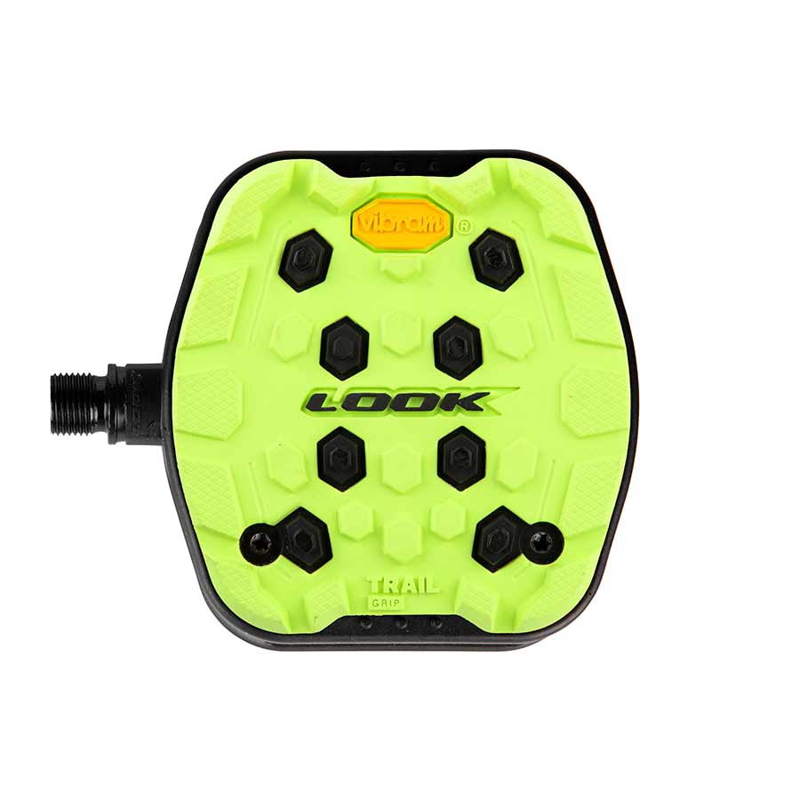 Look, Trail Grip, Platform Pedals, Body: Composite, 9/16'', Black, Pair