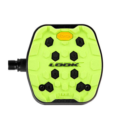 Look, Trail Grip, Platform Pedals, Body: Composite, 9/16'', Black, Pair