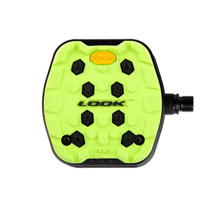 Look, Trail Grip, Platform Pedals, Body: Composite, 9/16'', Black, Pair