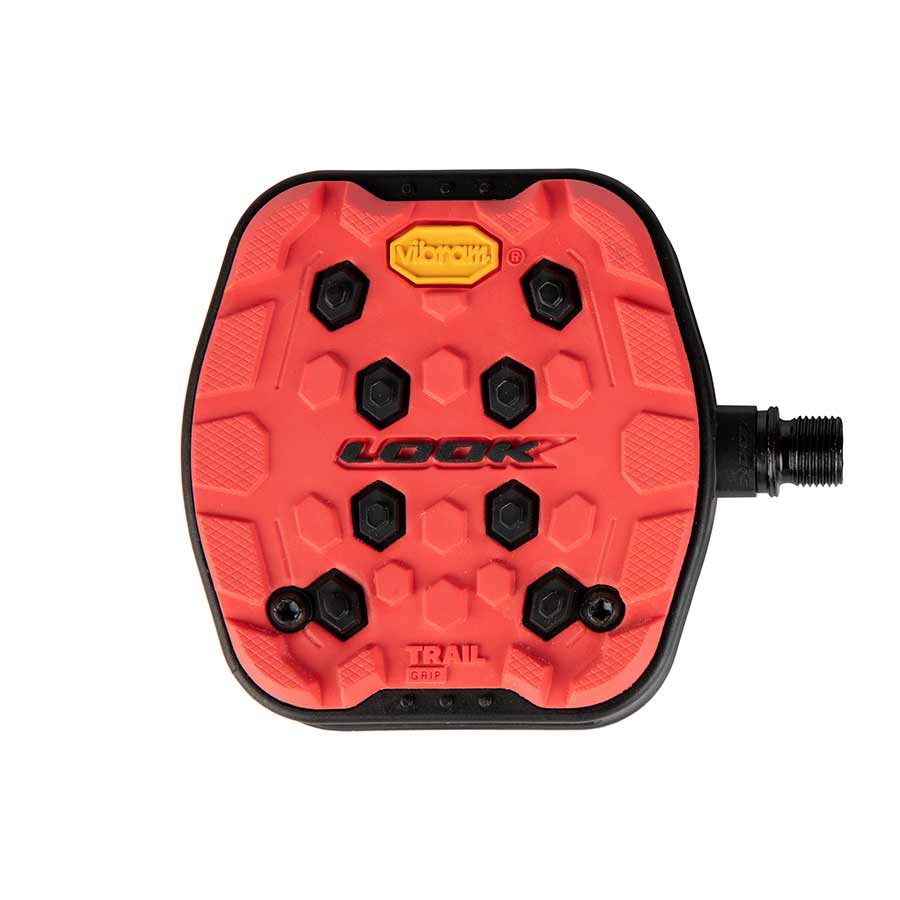 Look, Trail Grip, Platform Pedals, Body: Composite, 9/16'', Black, Pair