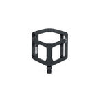 Seido, Slicer, Platform Pedals, Body: Aluminum, Spindle: Cr-Mo, 9/16'', Black, Pair