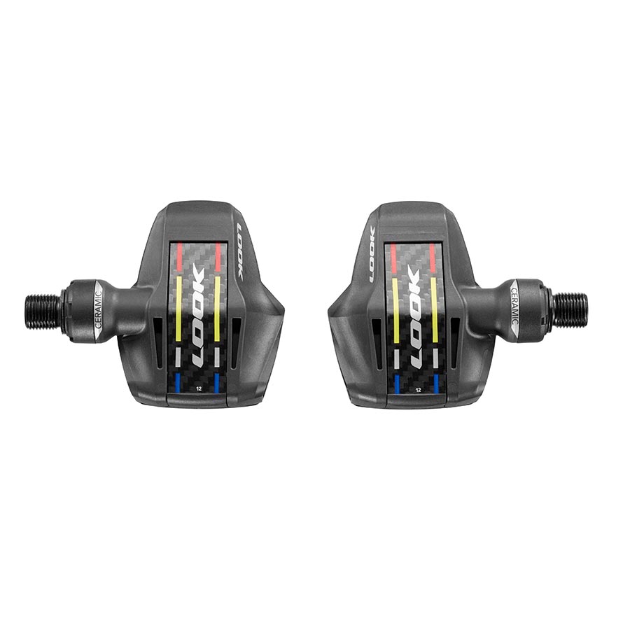 Look, Keo Blade Ceramic 12, Pedals, Body: Carbon, Spindle: Cr-Mo, 9/16'', Black, Pair