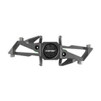 TIME, Speciale 10 Large B1, Pedals, Body: Aluminum, Spindle: Steel, 9/16'', Dark Grey, Pair