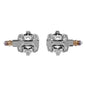 Look, X-Track Power Dual, Pedals, Body: Aluminum, Spindle: Cr-Mo, 9/16'', Silver, Pair