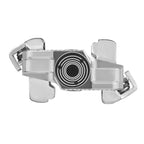 Look, X-Track Power Single, Pedals, Body: Aluminum, Spindle: Cr-Mo, 9/16'', Silver, Pair