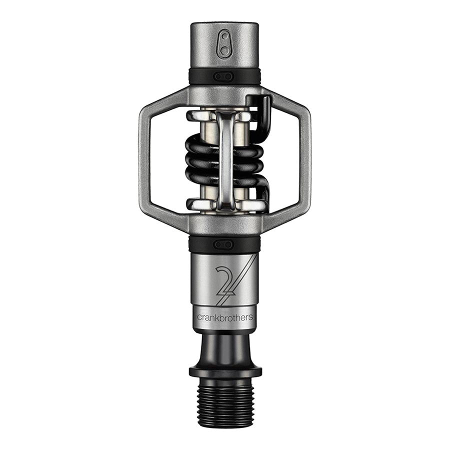 crankbrothers, EGGBEATER 2, Pedals, Body: Stainless steel, Spindle: Cr-Mo, 9/16'', Black Spring, Pair
