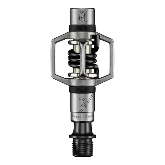 crankbrothers, EGGBEATER 2, Pedals, Body: Stainless steel, Spindle: Cr-Mo, 9/16'', Black Spring, Pair