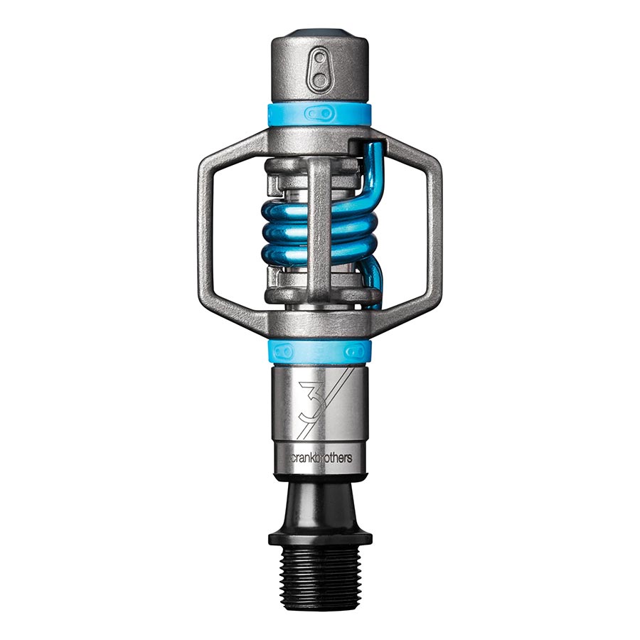 crankbrothers, EGGBEATER 3, Pedals, Body: Stainless steel, Spindle: Cr-Mo, 9/16'', Black Spring, Pair