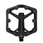 crankbrothers, STAMP 1, Platform Pedals, Body: Composite, Spindle: Cr-Mo, 9/16'', Black, Pair, Large