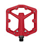 crankbrothers, STAMP 1, Platform Pedals, Body: Composite, Spindle: Cr-Mo, 9/16'', Black, Pair, Large