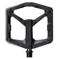 crankbrothers, STAMP 2 Large, Platform Pedals, Body: Aluminum, Spindle: Cr-Mo, 9/16'', Black, Pair