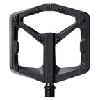 crankbrothers, STAMP 2 Large, Platform Pedals, Body: Aluminum, Spindle: Cr-Mo, 9/16'', Black, Pair