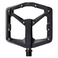 crankbrothers, STAMP 3 Large, Platform Pedals, Body: Aluminum, Spindle: Cr-Mo, 9/16'', Black, Pair