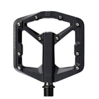crankbrothers, STAMP 3 Large, Platform Pedals, Body: Aluminum, Spindle: Cr-Mo, 9/16'', Black, Pair
