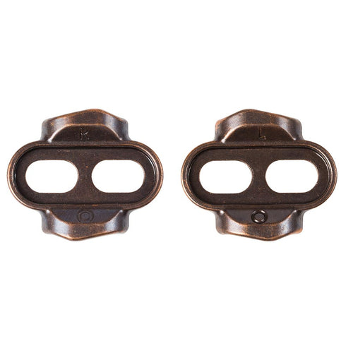 crankbrothers, Easy Release Cleat, Cleats, Compatibility: crankbrothers SPD, Float: 0°, Bronze, Pair