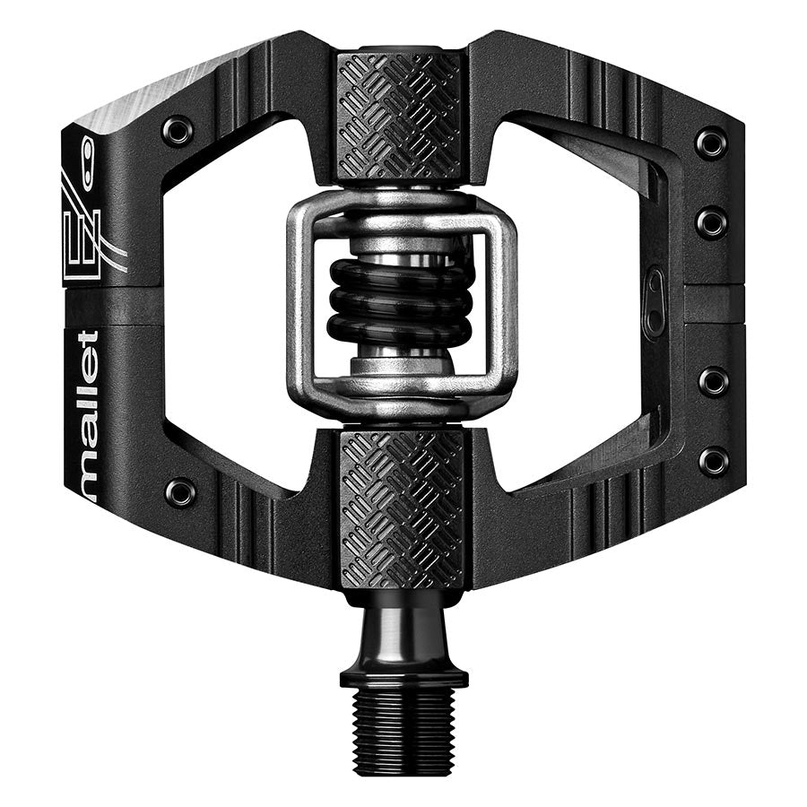 crankbrothers, MALLET ENDURO, Pedals, Body: Aluminum, Spindle: Cr-Mo, 9/16'', Black / Black Spring, Pair