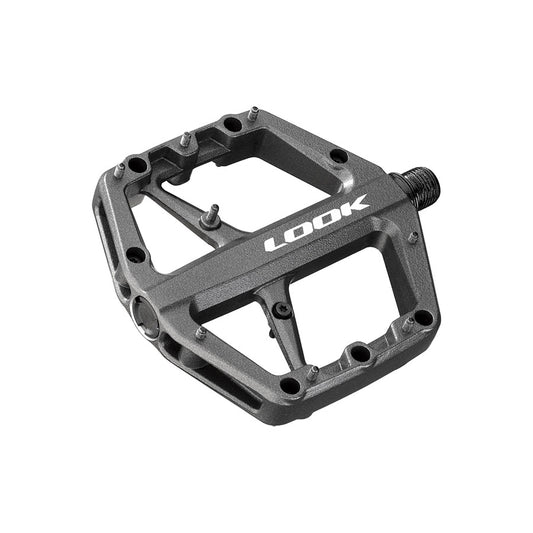 Look, Trail Roc, Platform Pedals, Body: Aluminum, Spindle: Cr-Mo, 9/16'', Black, Pair