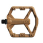 crankbrothers, STAMP 0, Platform Pedals, Body: Composite, Spindle: Cr-Mo/Steel, 9/16'', Black, Large, Pair