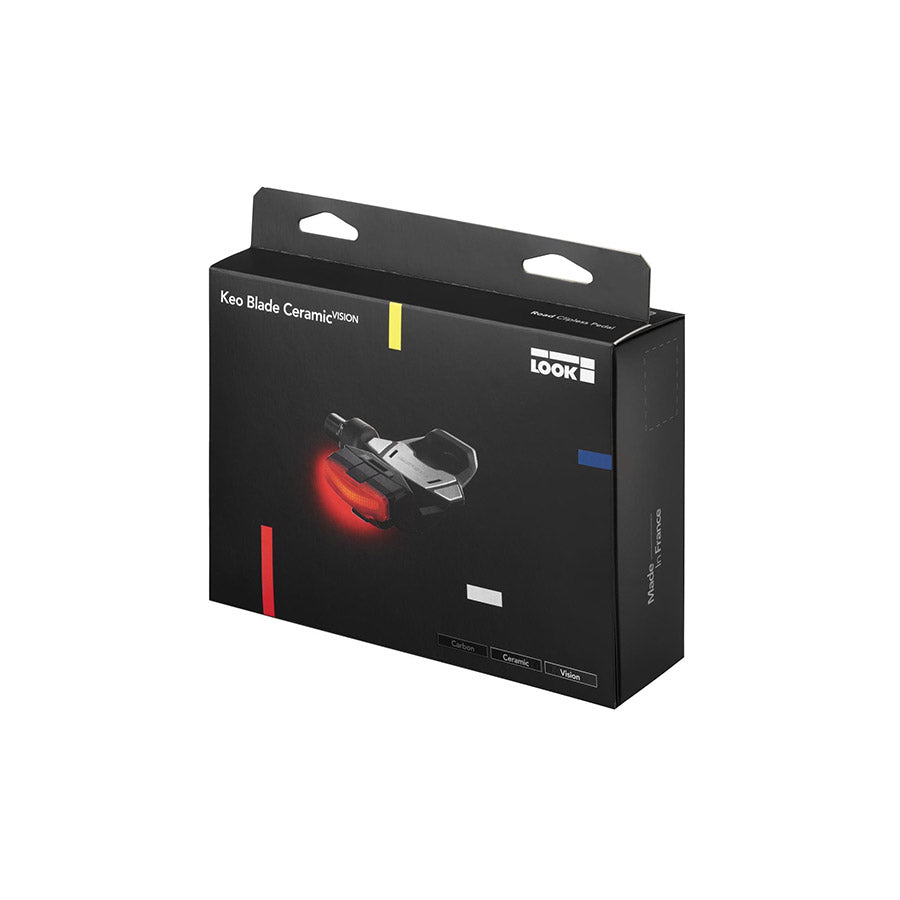 Look, Keo Blade Ceramic Vision 12, Pedals, Body: Carbon, Spindle: Cr-Mo, 9/16'', Black, Pair