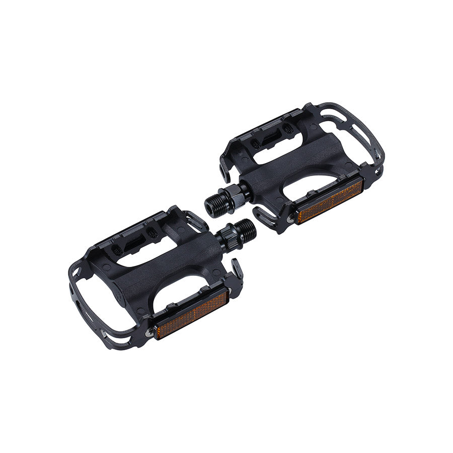BBB Cycling, BPD-15B Mount&Go 2.0, Pedals, Body: Nylon, Spindle: Cr-Mo, 9/16'', Black, Pair