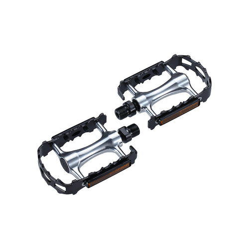BBB Cycling, BPD-16B BigFeet 2.0, Pedals, Body: Aluminum, Spindle: Cr-Mo, 9/16'', Black, Pair