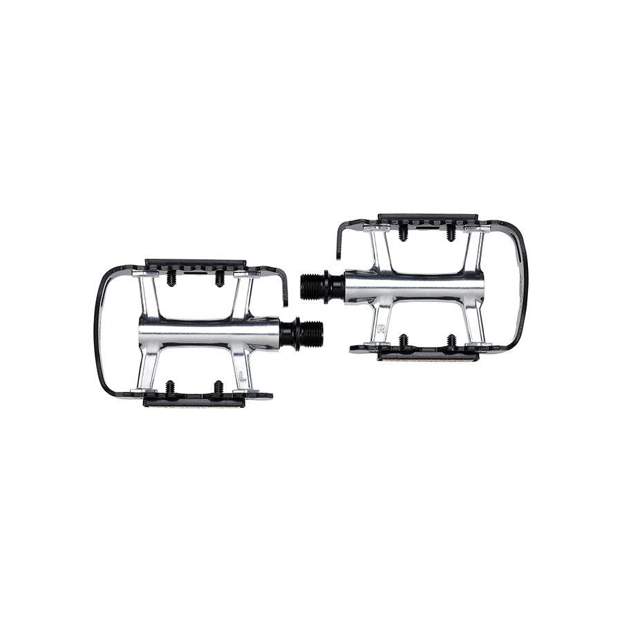 BBB Cycling, BPD-17B ClassicRide 2.0, Pedals, Body: Aluminum, Spindle: Cr-Mo, 9/16'', Black, Pair