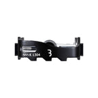 BBB Cycling, BPD-17B ClassicRide 2.0, Pedals, Body: Aluminum, Spindle: Cr-Mo, 9/16'', Black, Pair
