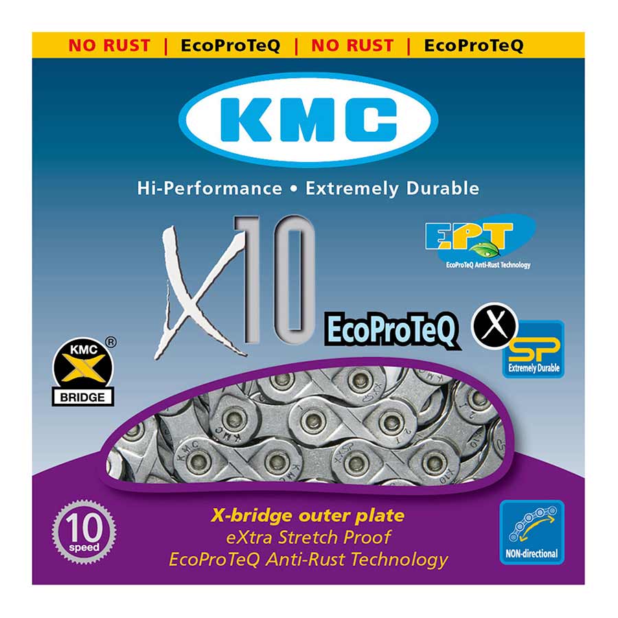 KMC X10 EPT 10 SPEED CHAIN
