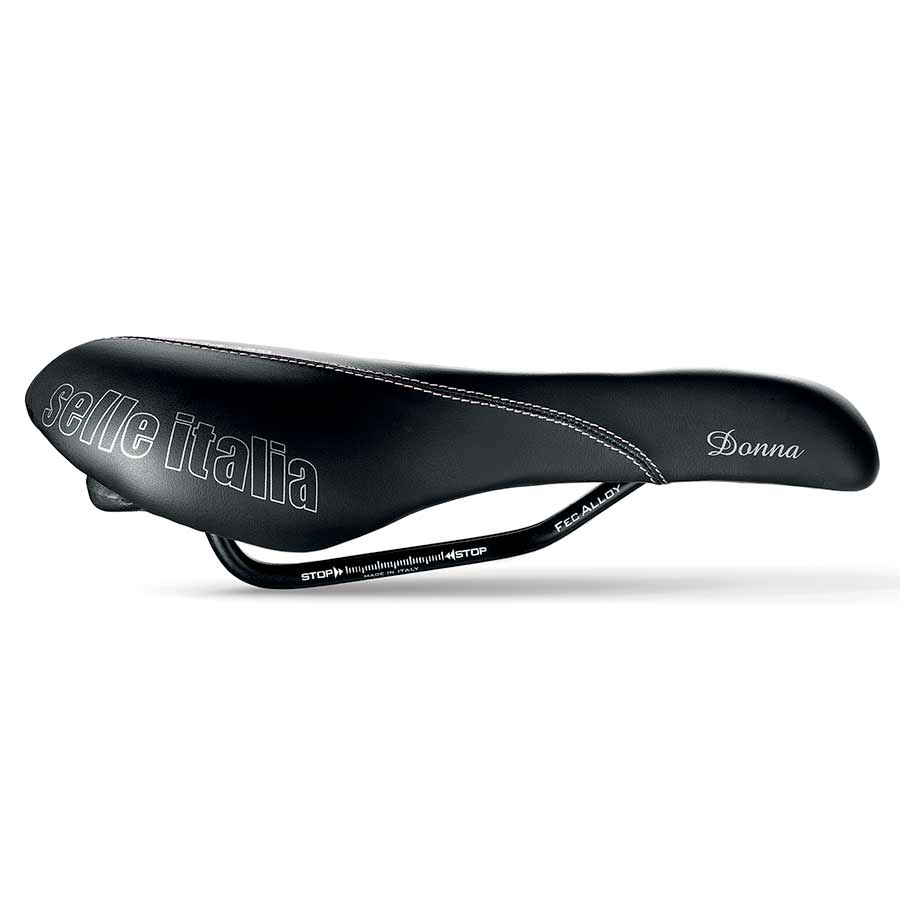Selle Italia, Donna, Saddle, 270 x 168mm, Women, 345g, Black