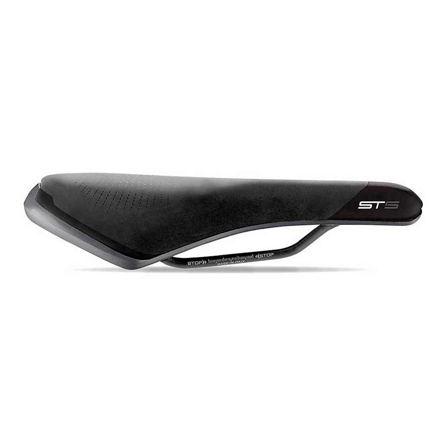 Selle Italia, ST 5 Flow, Saddle, 276 x 165mm, 403g, Black/Hi-Viz