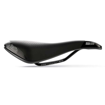 Selle Italia, S 5 Superflow, Saddle, 255 x 160mm, 325g, Black/Hi-Viz