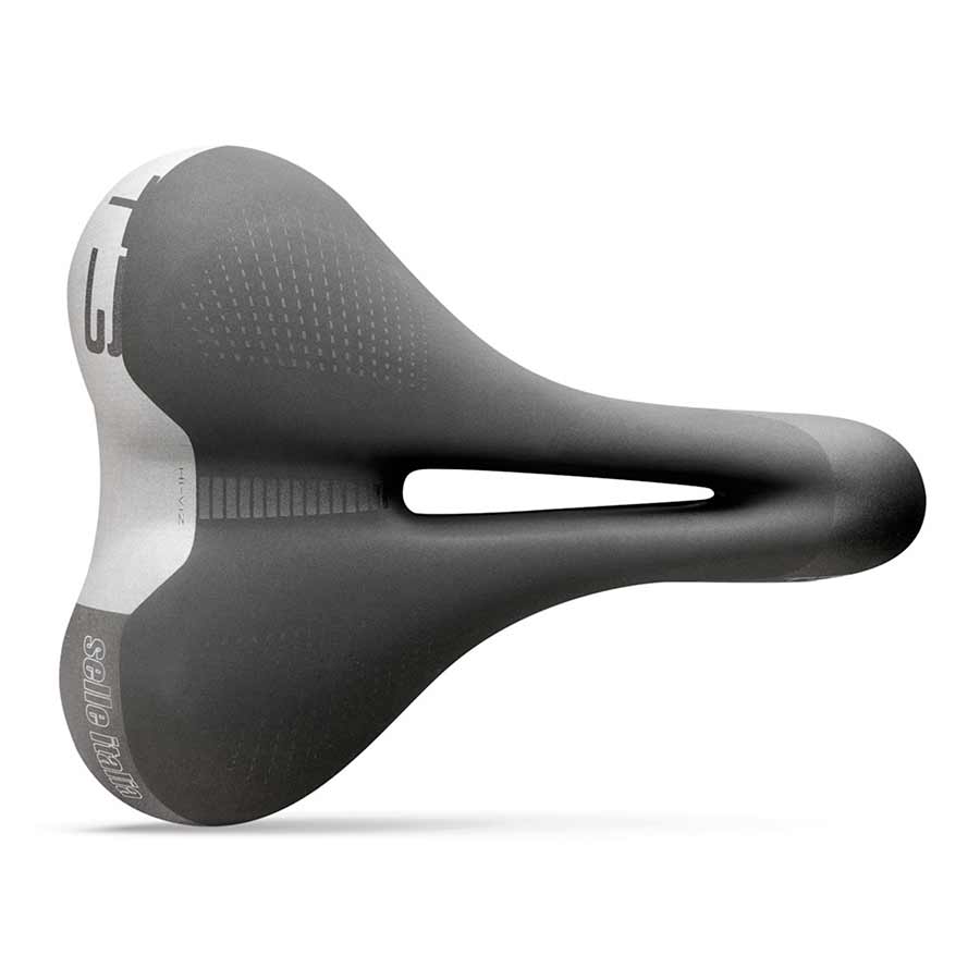 Selle Italia, T 3 Flow, Saddle, 267 x 210mm, Unisex, 480g, Black/Hi-Viz