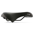 Selle Italia, T 3 Flow, Saddle, 267 x 210mm, Unisex, 480g, Black/Hi-Viz