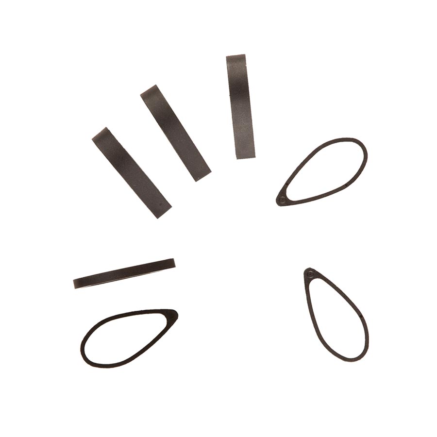 Look, Seatpost Spacer Kit for E-Post 2 EVO, 1 x 1mm, 2 x 2mm, 1 x 5mm