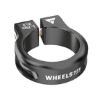 Wheels Manufacturing, Seatpost Collar, Seatpost Clamp, 28.6mm, Black