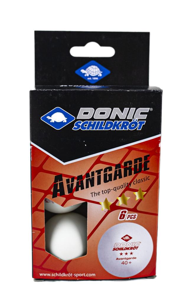 6 balles Donic Avantgarde 3 étoiles