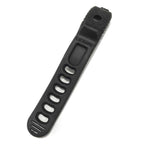 Lezyne, Silicone Mounting Straps, For Macro Drive, Super Drive, Deca Drive, Mega Drive,, Black, 30x160mm