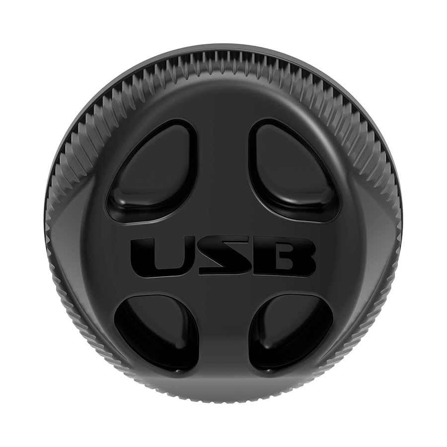 Lezyne, Lights End Plug, Black (For Hecto Drive & Micro Drive)