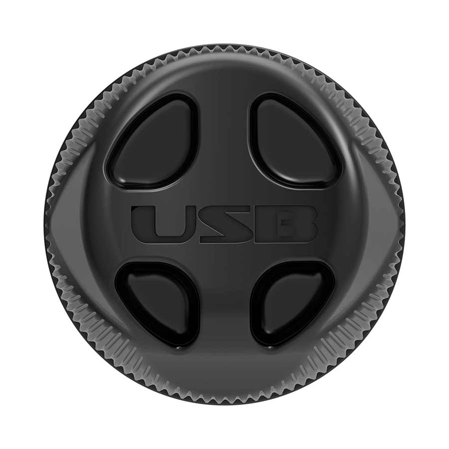 Lezyne, Lights End Plug, Black (For Hecto Drive & Micro Drive)