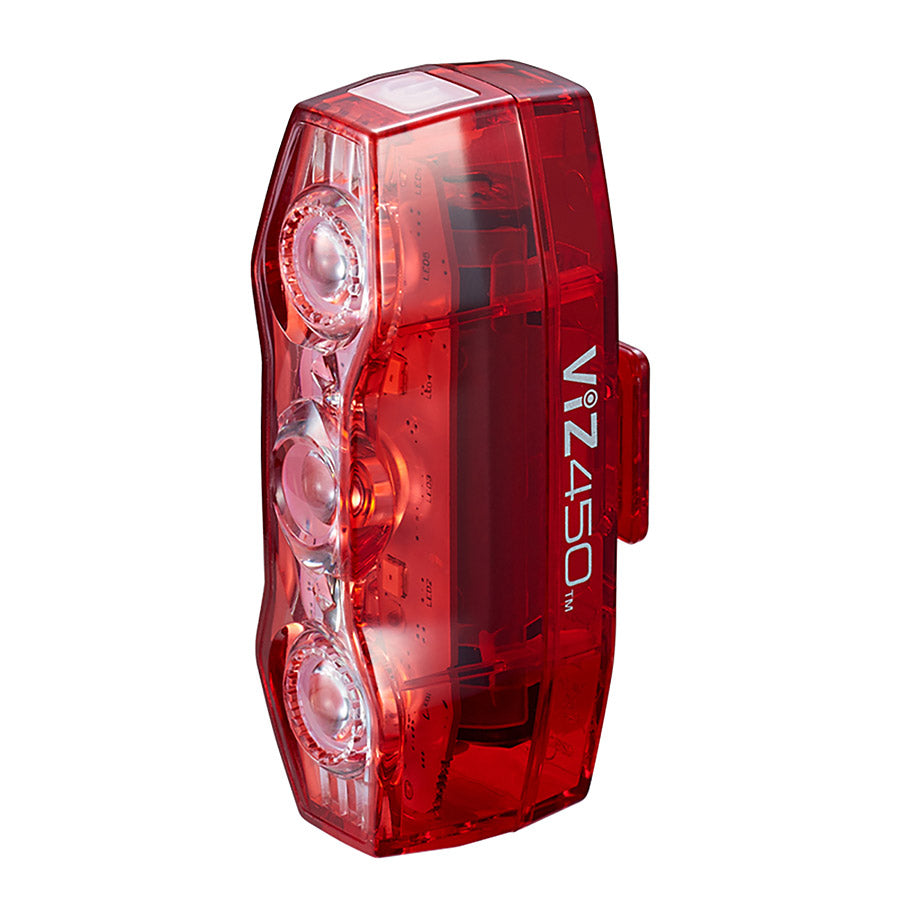CatEye, Viz450, Light, Rear, Red
