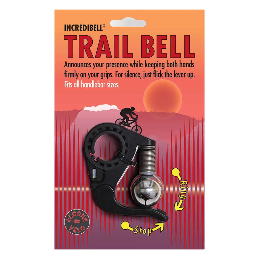 Mirrycle, Incredibell Trail Bell, Bell, Black