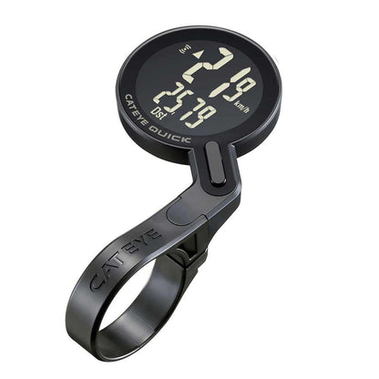 CatEye, Quick, Computer, GPS: No, HR: No, Cadence: No, Black