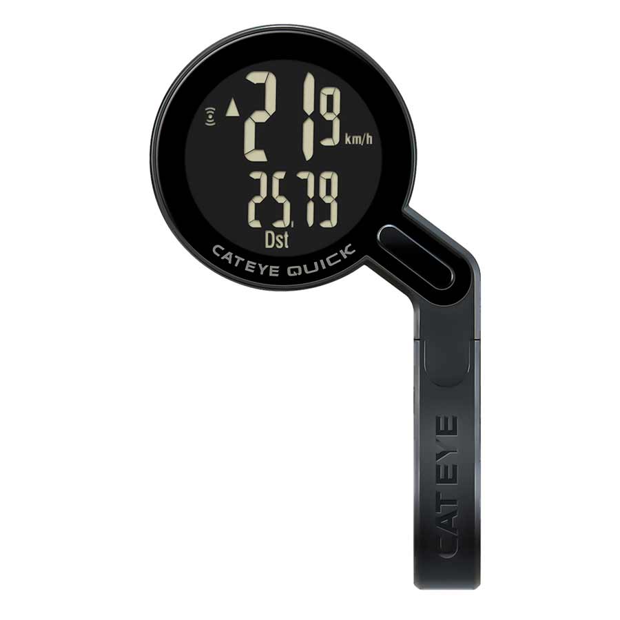 CatEye, Quick, Computer, GPS: No, HR: No, Cadence: No, Black