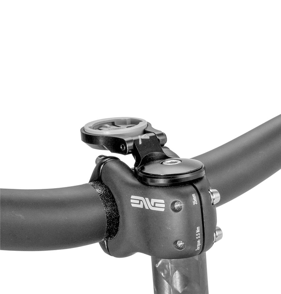 K-Edge, Wahoo Boost Stem, Computer Bike Mount, Stem mount, Aluminum, Black