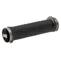 ODI, Troy Lee Design, Grips, 130mm, Black/Gray, Set