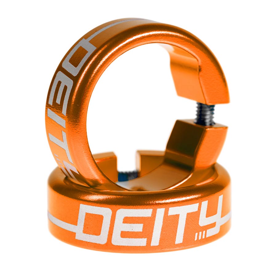 Deity, Grip Clamps, Blue