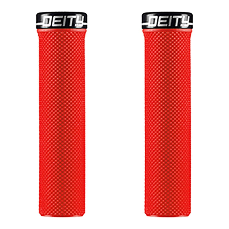 Deity Slimfit Grips, 132mm, Red