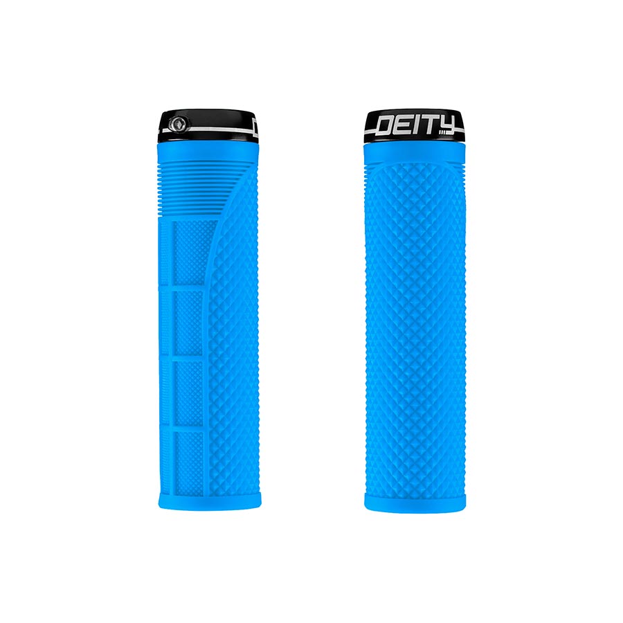 Deity, Megattack, Grips, 140mm, Black, Pair