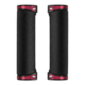 crankbrothers, Cobalt Grips, Grips, 130mm, Black/Red, Pair